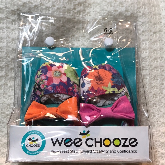 NWT Wee Chooze 6-9 Months Infant Crib Girls Shoes - Picture 5 of 8